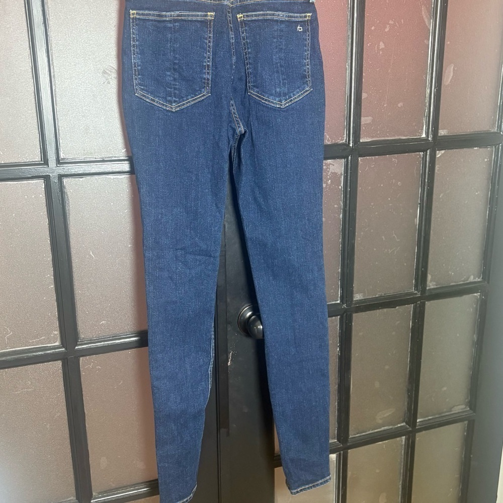 rag & bone Nina High-Rise Skinny Jeans Dark Wash Size 25 - Picture 2 of 14